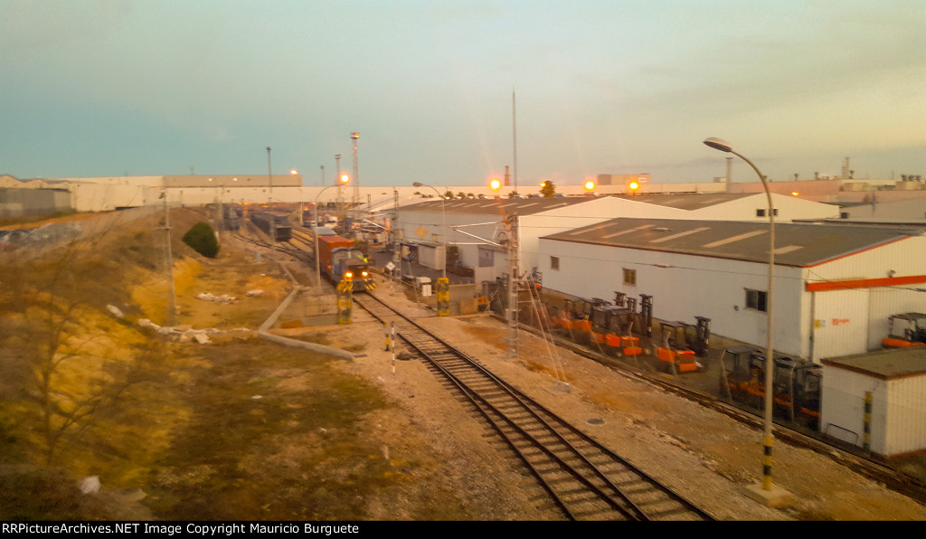 Yard for Autoracks in Valencia Ford Assembly Plant